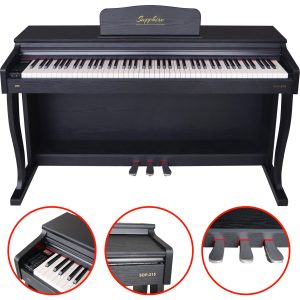 Jwin Sapphire SDP-215BK Dijital Piyano (Siyah)