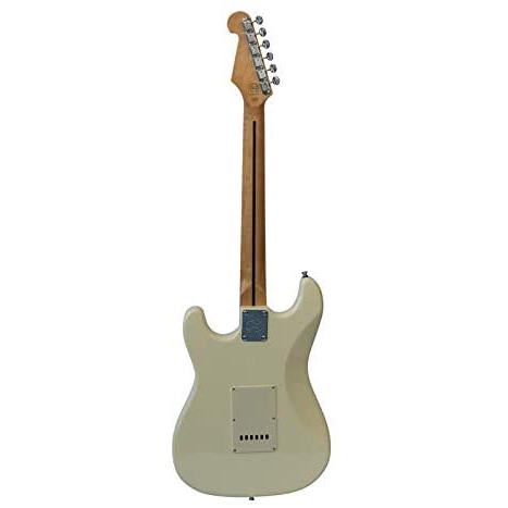 SX Stratocaster Elektro Gitar (Vintage White) - Görsel 2