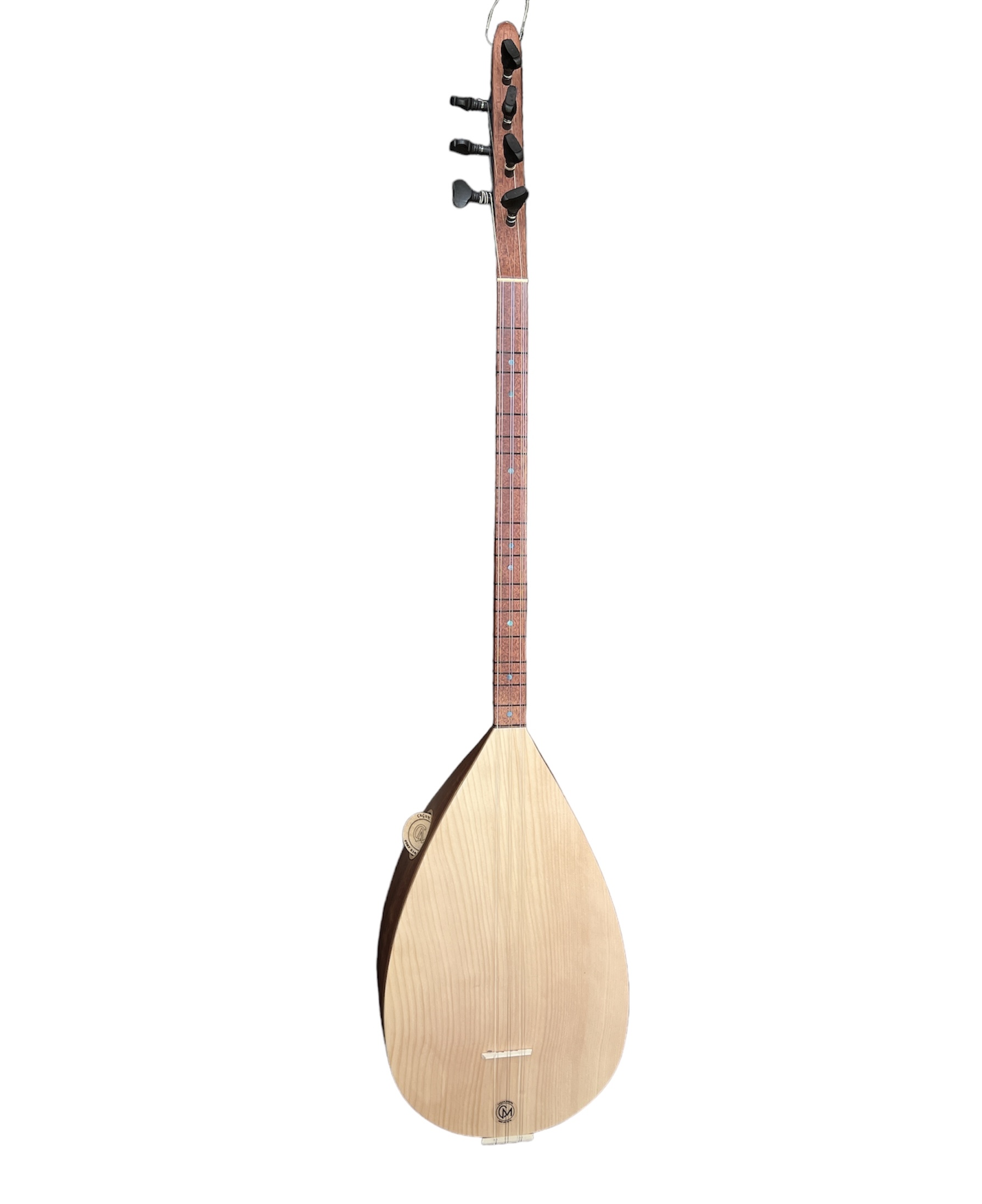 Kısa Sap Profesyonel Bağlama (39.5cm Maun) -Ürün Kodu :ÇM-101 - Görsel 3