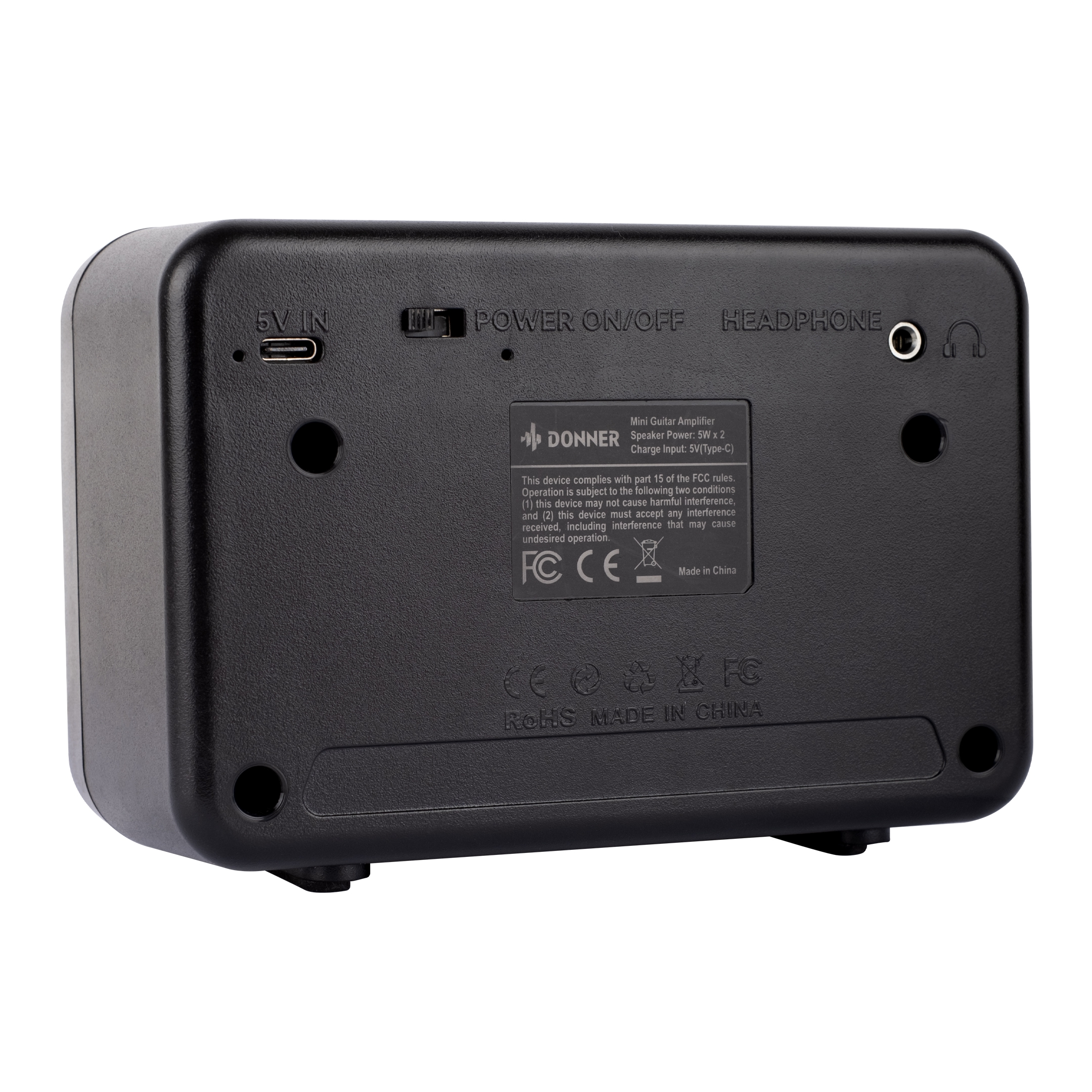 Donner DA-10 5W Mini Şarjlı Combo Amfi - Görsel 2