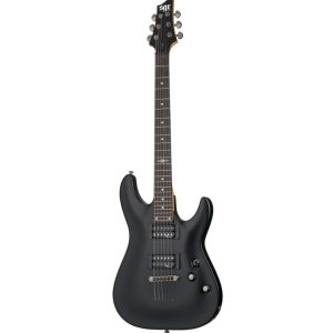 Model: SGR C-1 Schecter SGR C-1 Elektro Gitar (Midnight Satin Black)