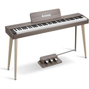 Donner DDP-60 Dijital Piyano (Gray Wood Grain)